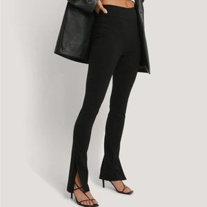 NAKD split hem pants, nwt